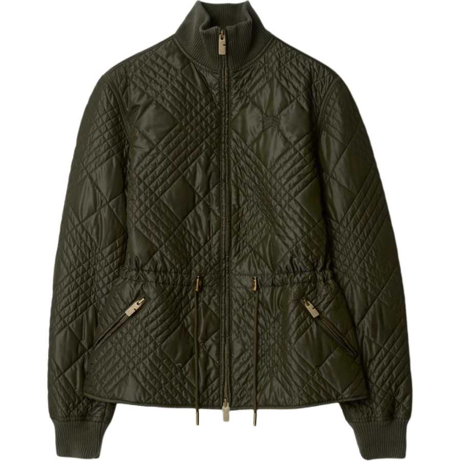 Burberry Burberry Micro Check-Stitch Wakerley Jacket