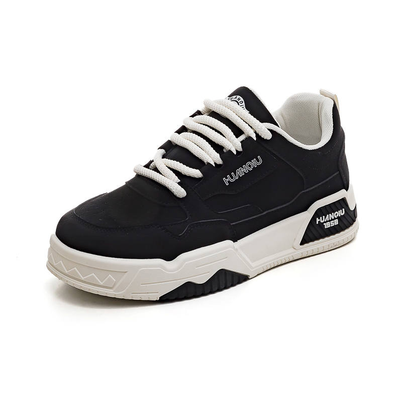 HUANQIU Pu Lightweight Low top Skateboard Shoes Men's