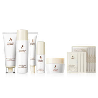 Kangaroo Mommy White Rice Hydrating Revitalizing 5 Piece Set Skincare Sets Moisturizing And Hydrating