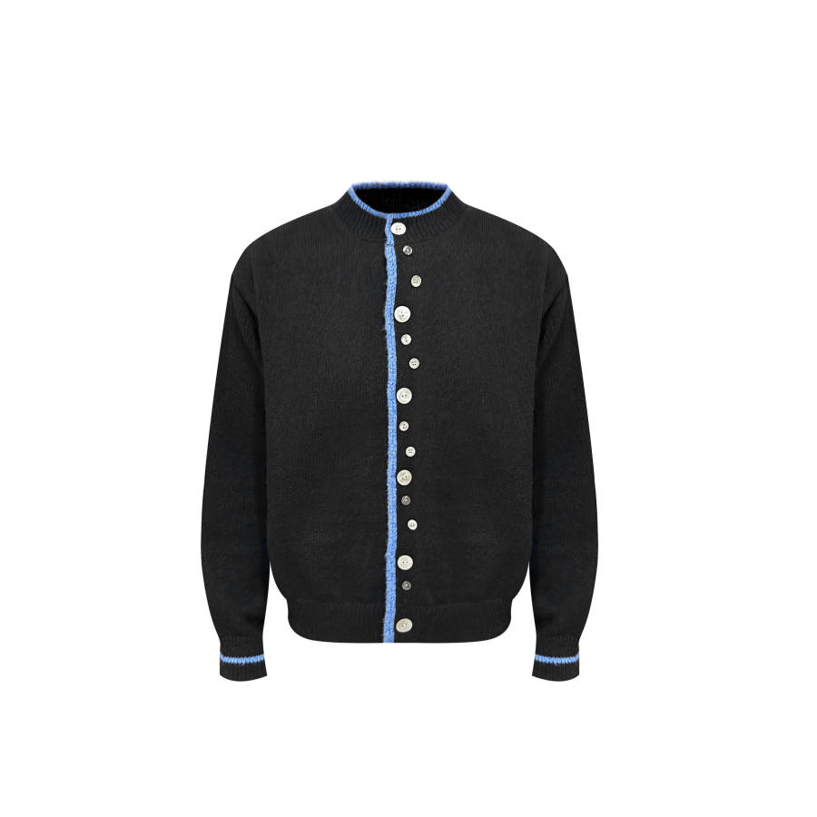 S45 Sweaters Unisex Crew Neck Moderate Cardigan