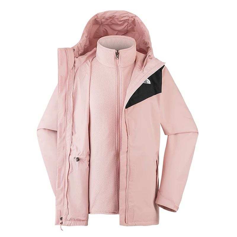 THE NORTH FACE Urban Exploration Windbreaker Jacket Women's Mist Pink/Cosmic Black
