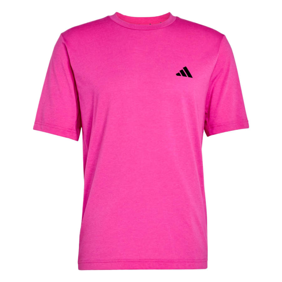 Adidas Adidas Climacool T Shirts Men's Semi Transparent Fuchsia Crew Neck Moderate Straight Fit