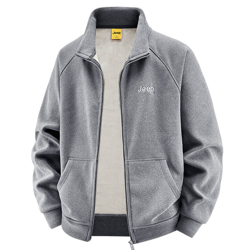 Jeep Jackets Unisex Stand Collar Fleece Lined Other