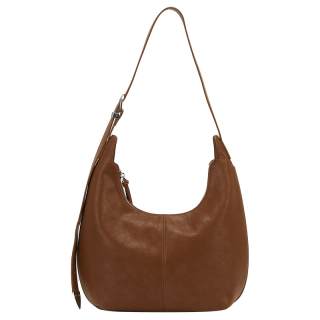 YEARCON Synthetic Leather Shoulder Bag Regular Women's Dark Brown