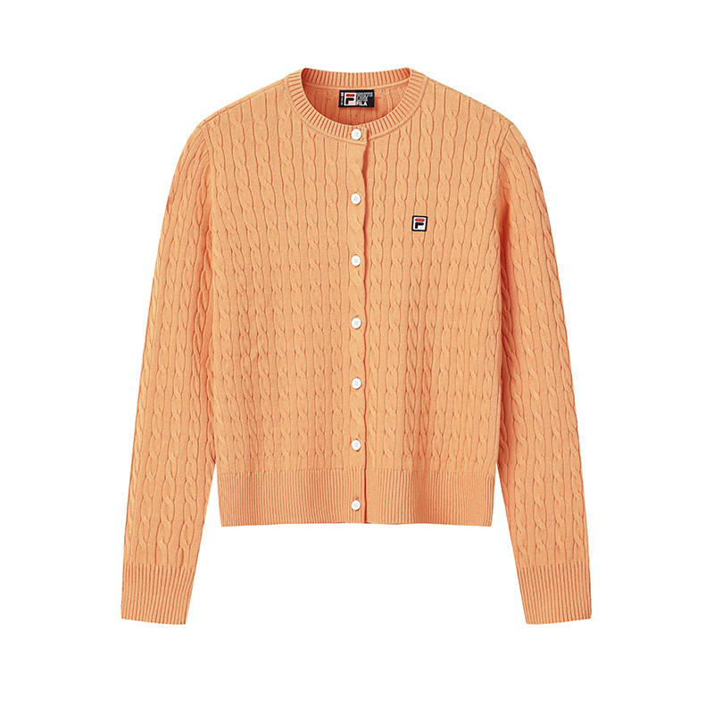 FILA Heritage Sweater Women's Pink Orange