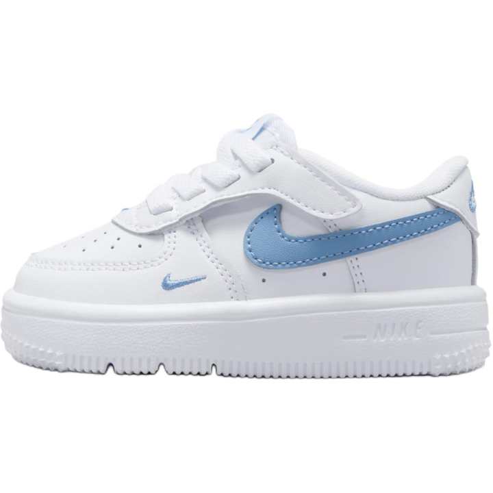 Nike Nike Air Force 1 Low top Toddler Shoes White Blue Infant And Toddler