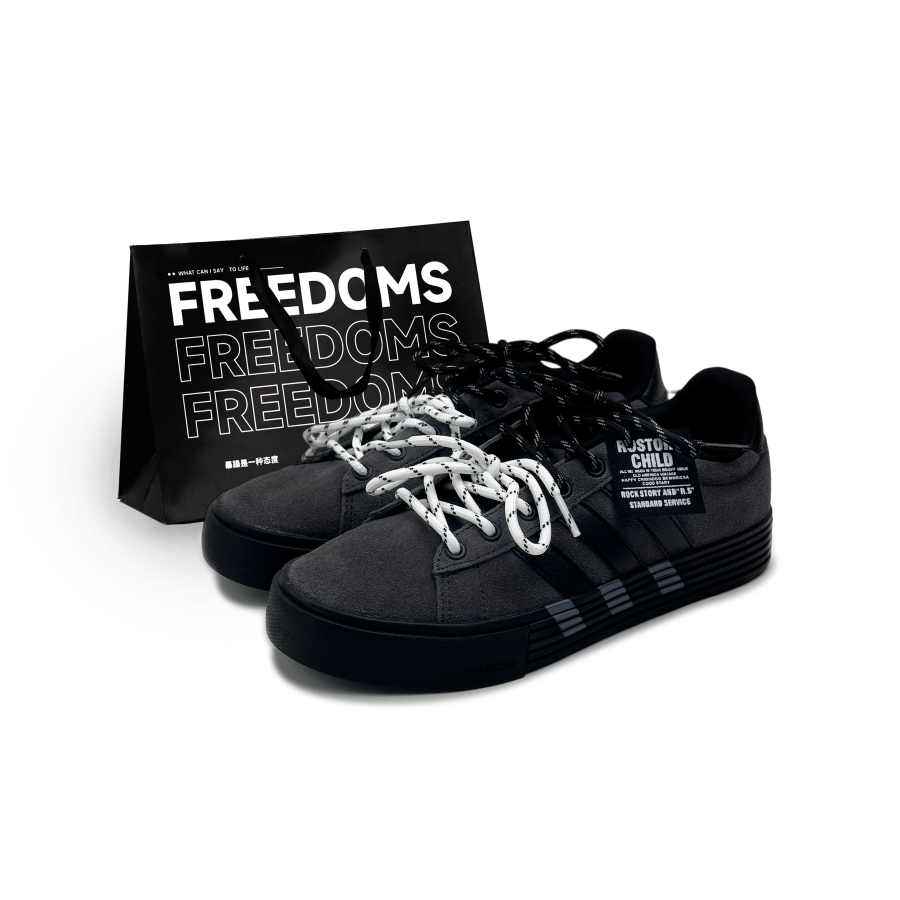 Adidas Adidas Daily 4.0 Abrasion Resistant Abrasion Resistant Low top Skateboard Shoes Unisex Black