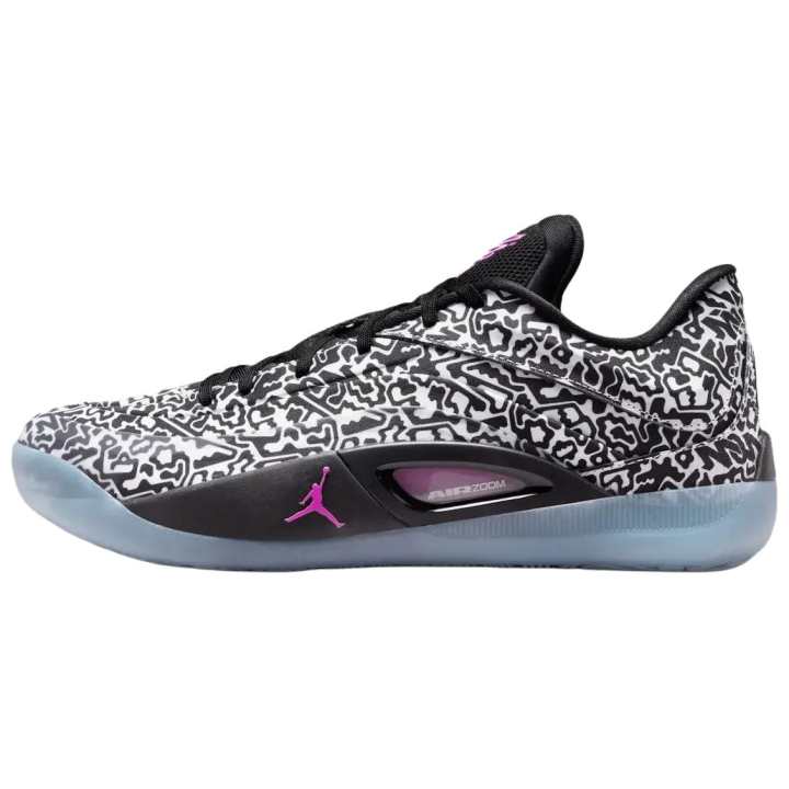 Jordan Jordan Zion 4 Basketball Shoes Men's Black White