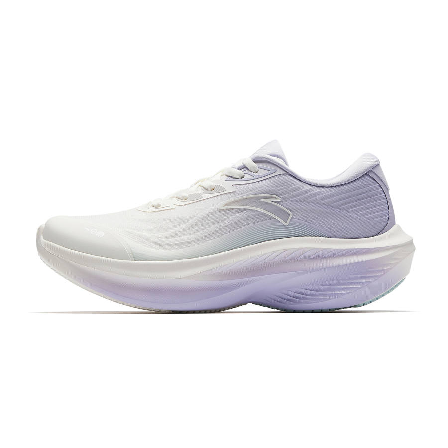 Anta Leaf 7.0 Low top Training Physical Fitness Test & Exam Running Shoes Women's White Purple