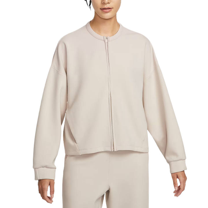 Nike Nike 24.7 ImpossiblySoft Women's Dri-FIT Oversized Crew-Neck Full-Zip Top