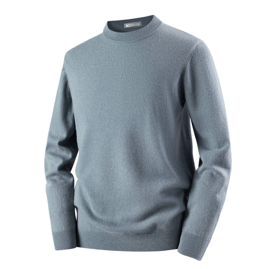 Hodo Hodo Sweaters Men's Crew Neck Thickened