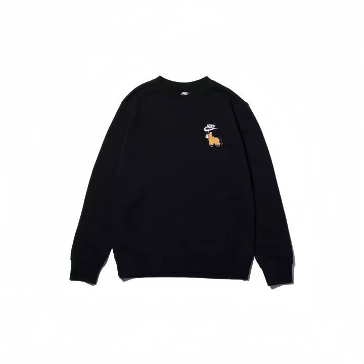 Nike Nike Sweatshirts Unisex Black Crew Neck Moderate Regular