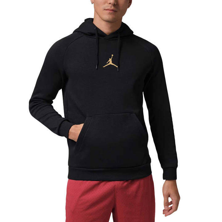 Jordan Jordan Sweatshirts Men's Black Hooded Moderate Regular
