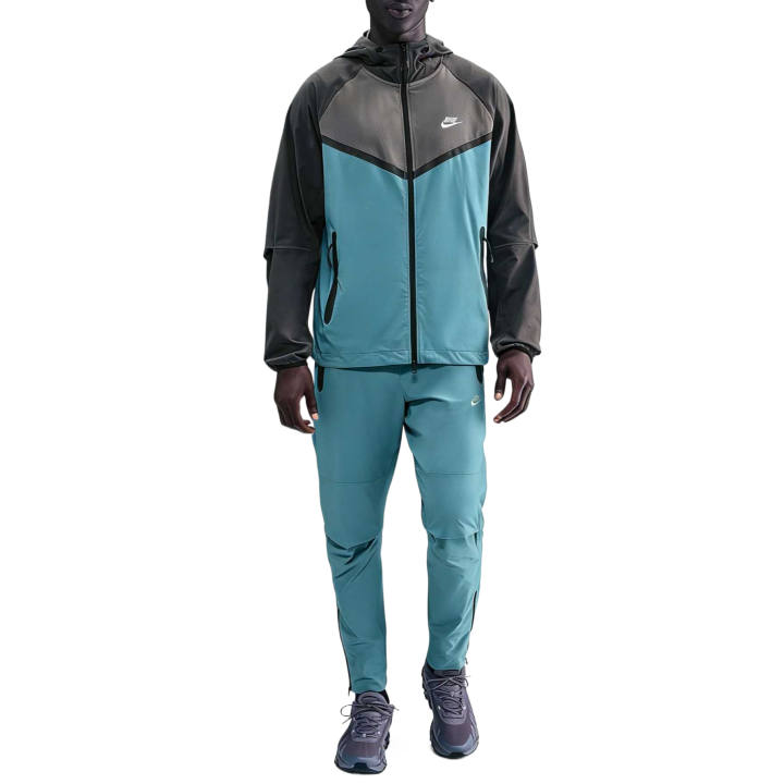 Nike Nike Jackets Men's Smoke Blue/Dark Smoke Gray/Iron Gray Hooded Moderate Other