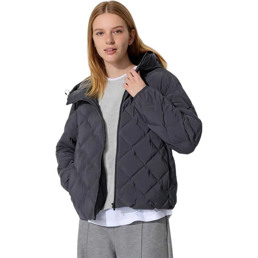 UNIQLO Puffer Jacket Women's Dark Gray