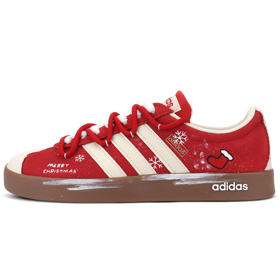 Adidas Adidas Vl Court Classic Cushioning Lightweight Low top Skateboard Shoes Unisex