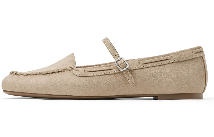 CHARLES&KEITH Small Ck Flat Mary Jane Shoes 0.9cm Women's