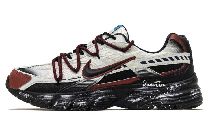 Nike Nike Initiator Abrasion Resistant Breathable Low top Casual Running Shoes Men's Red White