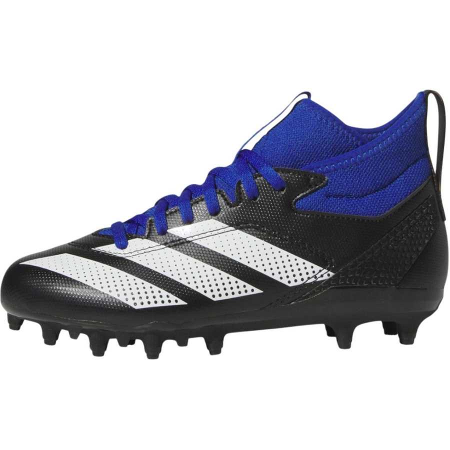 Adidas Adidas ADIZERO IMPACT.2 Mid top Kids' Soccer Shoes Core Black/Cloud White/Royal Blue Kids'