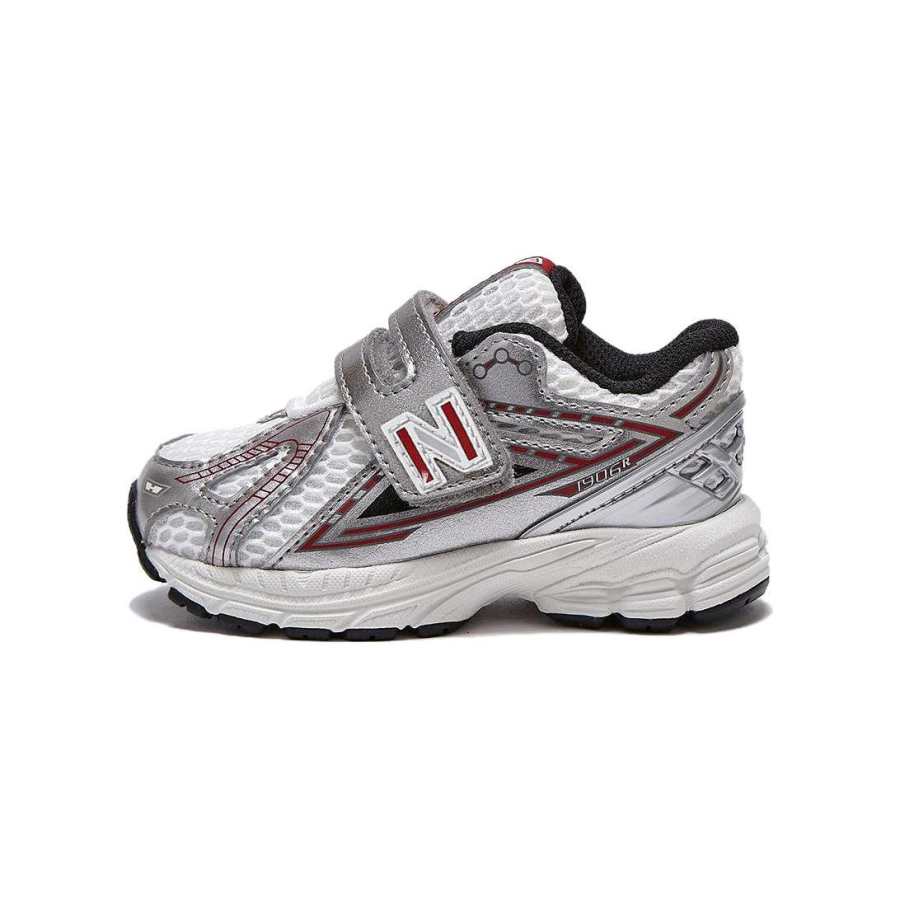 New Balance New Balance NB 1906R Versatile Low top Toddler Shoes Silver Red Infant And Toddler