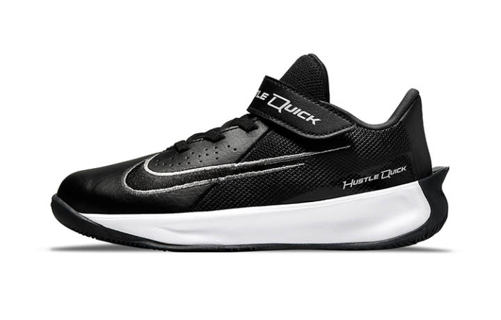 Nike Nike Team Hustle Quick 3 Low top Basketball Shoes Children Aged 3 7 Years Old