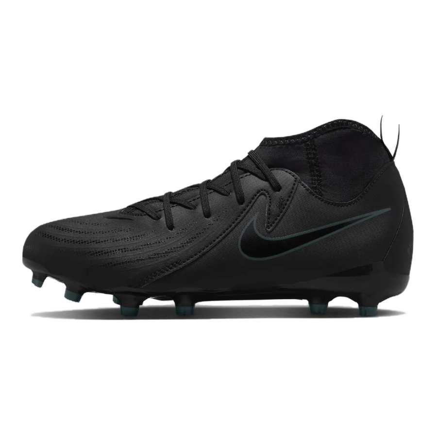 Nike Nike Phantom Luna 2 Slip Resistant Abrasion Resistant Mid top Kids' Soccer Shoes Black Kids'