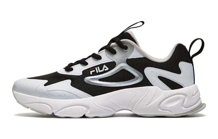FILA KIDS Comfortable Cushioning Abrasion Resistant Cushioning, Wear Resistant Low top Kids' Running Shoes Black White