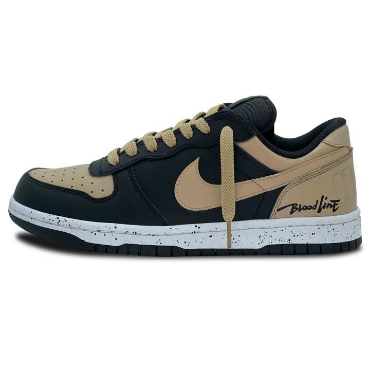 Nike Nike Big Gothic Mocha Abrasion Resistant Slip Resistant Low top Skateboard Shoes Men's Black Brown