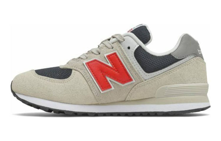 New Balance New Balance NB 574 Low top Kids' Running Shoes Gray Black Red Teenagers