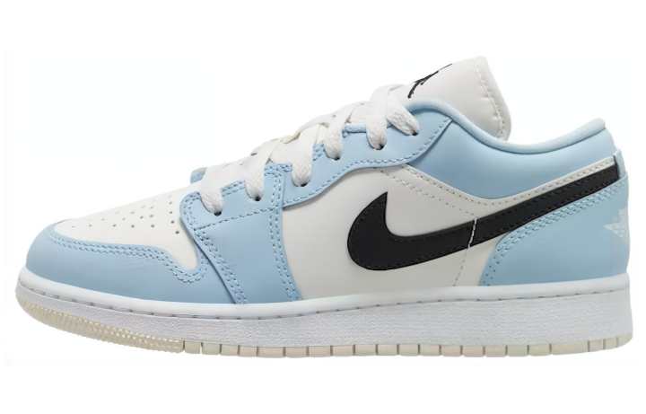 Jordan Jordan Kids Air Jordan 1 Low "Ice Blue" Sneakers