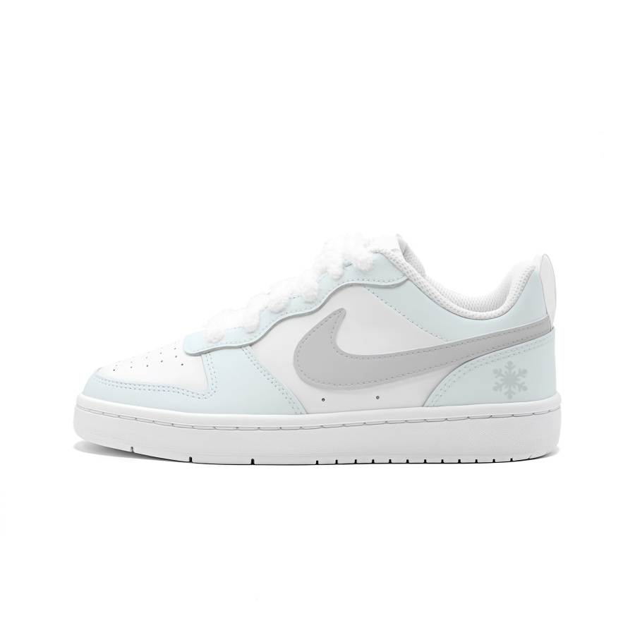 Nike Nike Court Borough First Snow Leather Slip Resistant Cushioning Abrasion Resistant