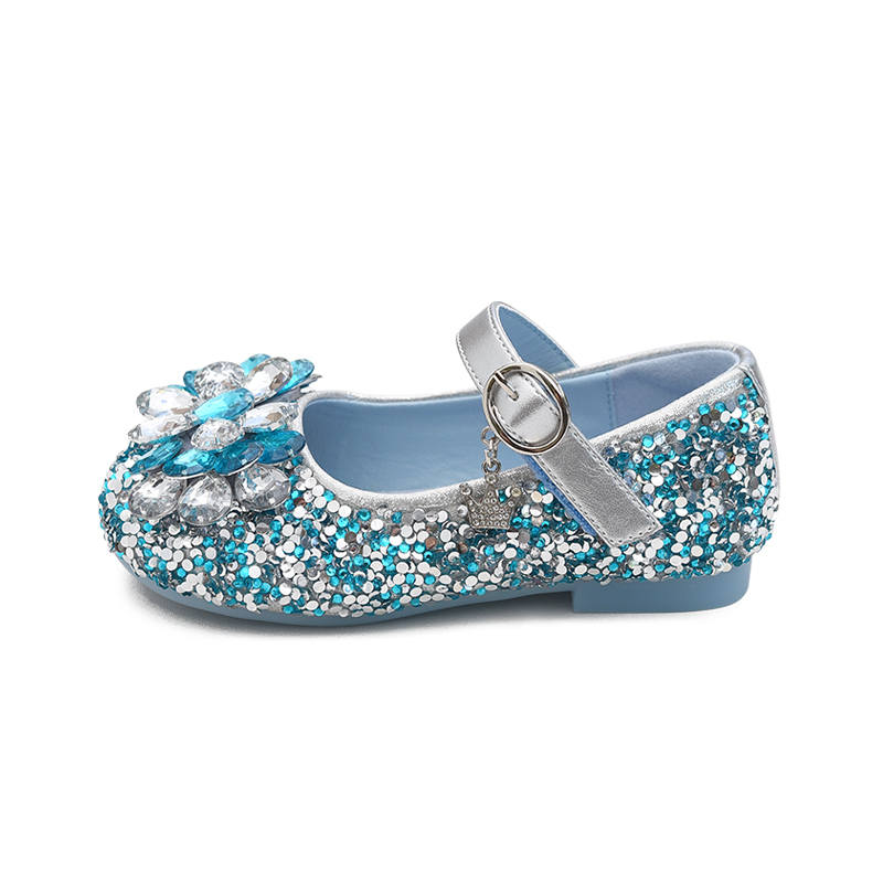BODING BODING Slip Resistant Anti Kick Lightweight Cushioning Kids' Leather Shoes Children Aged 3 7 Years Old