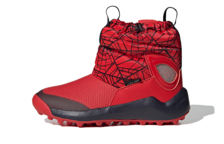 Adidas Marvel Spider Man x Adidas Activesnow C.Rdy Thermal Low Shaft Kids' Boots Red Children Aged 3 7 Years Old