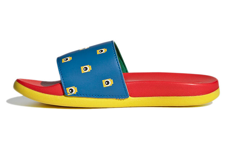 Adidas LEGO x Adidas Adilette Comfort Kids' Slippers Blue Yellow Kids'