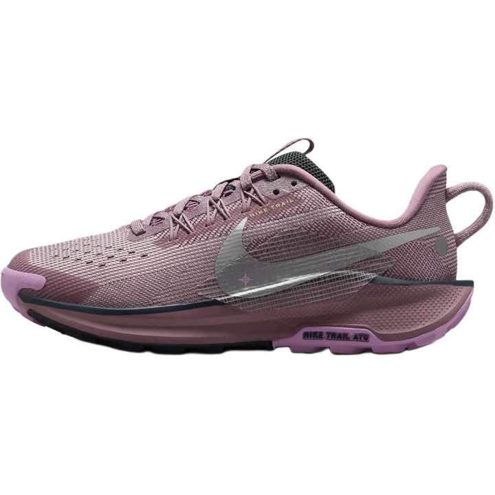 Nike Nike Pegasus Trail 5 Comfortable Low top Running Shoes Plum Red Kids'