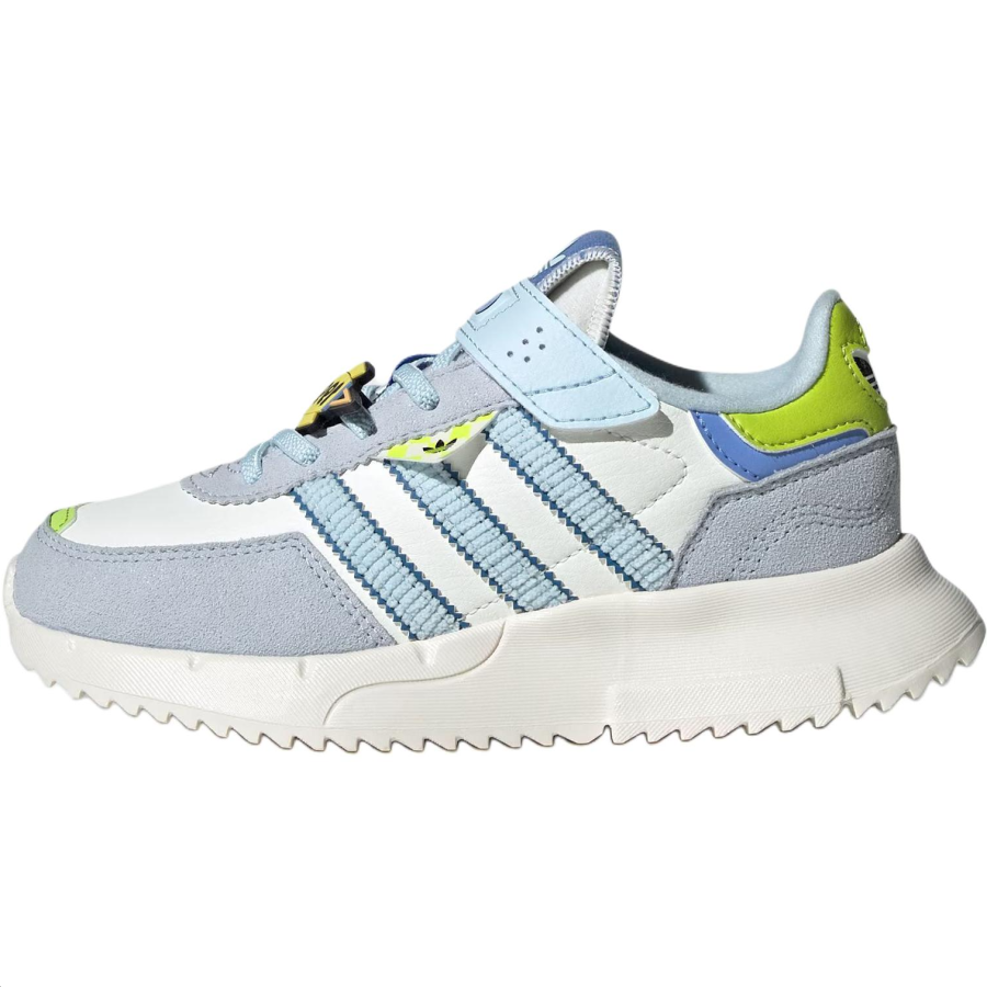 Adidas Originals x Disney Retropy F2 Low top Kids Lifestyle Shoes White Blue Kids'