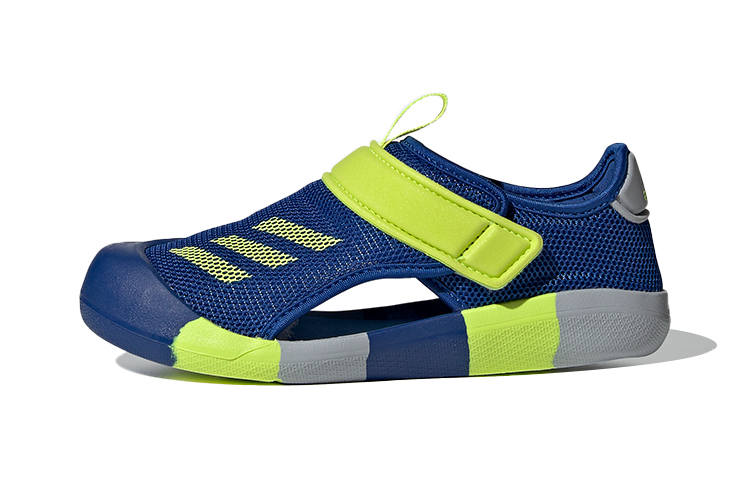 Adidas Adidas Altaventure Ct C Slip Resistant Anti Kick Children's Sandals Blue Yellow Children Aged 3 7 Years Old