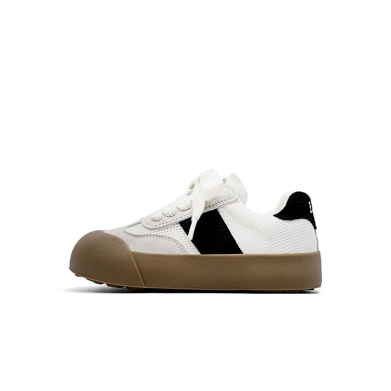 Dickies Slip Resistant Low top Kids' Skateboarding Shoes Beige Black Kids'