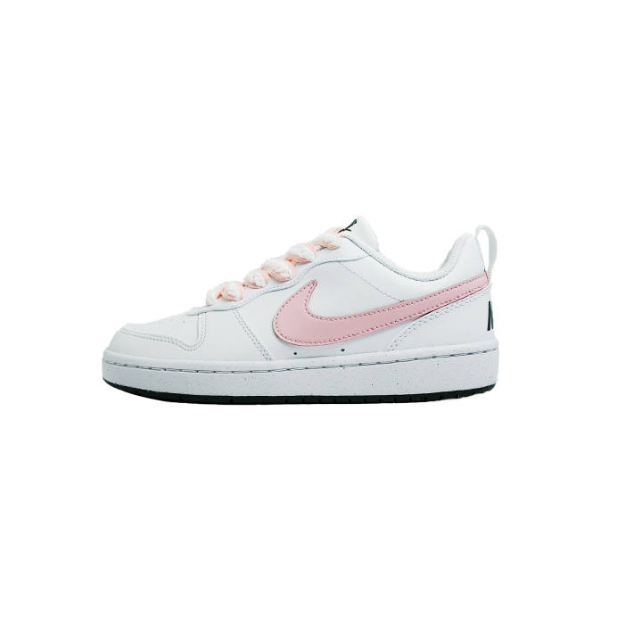 Nike Nike Court Borough Synthetic Leather Abrasion Resistant Slip Resistant Abrasion Resistant Slip Resistant Low top
