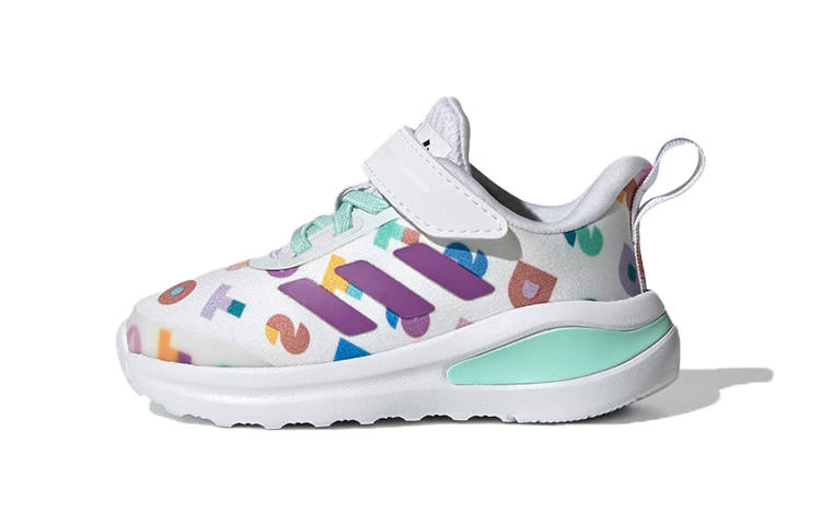 Adidas LEGO x Adidas Fortarun Abrasion Resistant Low top Toddler Shoes White Infant And Toddler