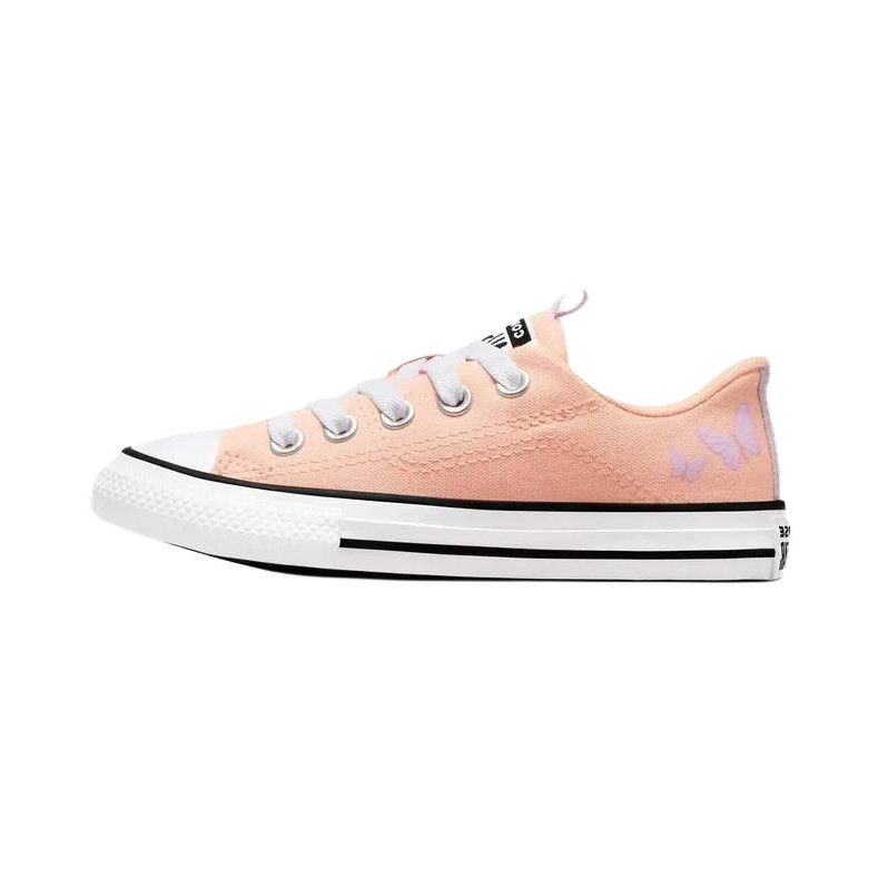 Converse All Star RAVE Comfortable Low top Kids Canvas Shoes Yellow Children Aged 3 7 Years Old