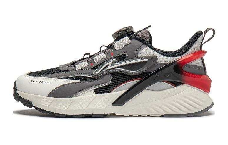 Li-Ning YOUNG Li Ning YOUNG Galaxy V2 Low top Kids Lifestyle Shoes Black White Kids'