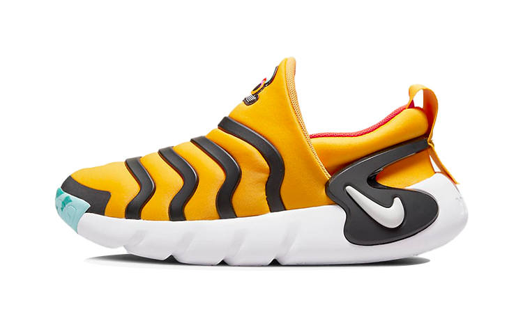 Nike Nike Dynamo GO SE Caterpillar Anti Kick And Abrasion Resistant Low top Sports Casual Shoes Yellow Black