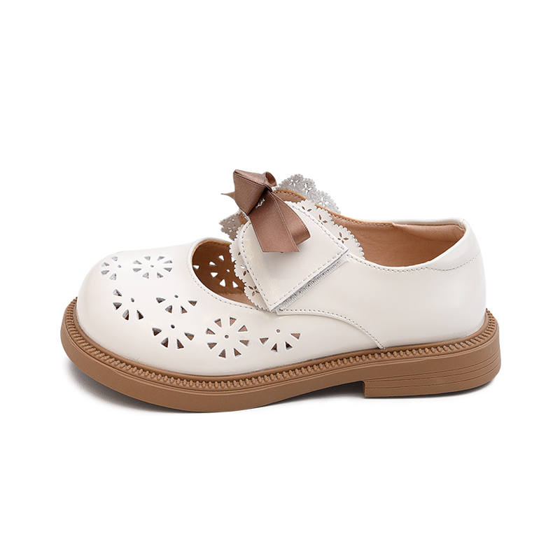 BODING BODING Breathable Lightweight Cushioning Leather Shoes Kids'