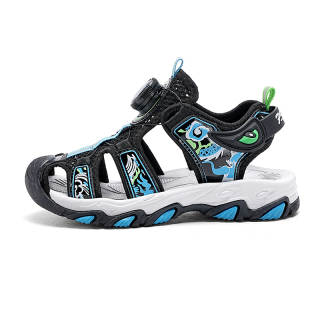 LONGDUIZHANG Mesh Slip Resistant, Abrasion Resistant, Lightweight, Cushioning, Anti Kick Low top Children's Sandals