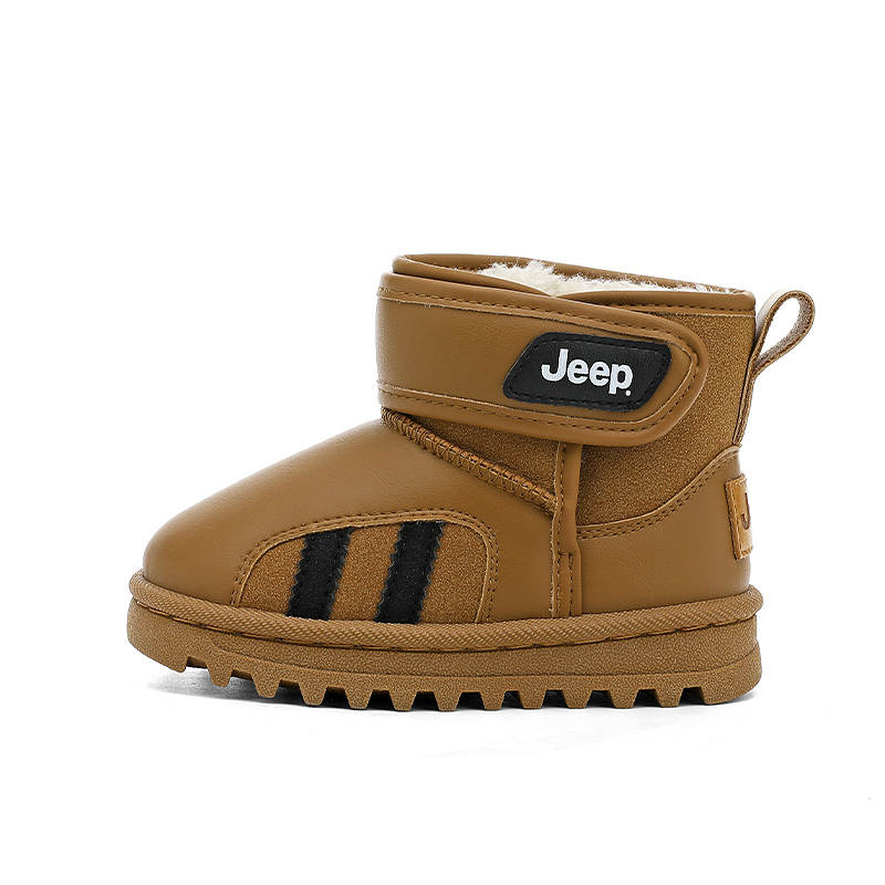 Jeep Synthetic Leather, Textile Outdoor Collection, Winter Thickened And Fleece Lined For Warmth