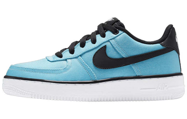 Nike Nike Air Force 1 Lv8 Shift Suede Slip Resistant Abrasion Resistant Low top Skateboard Shoes Ice Blue Unisex