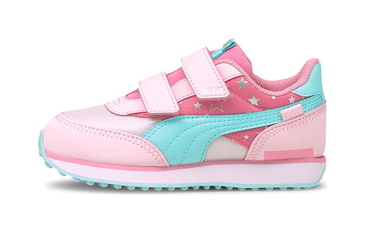 PUMA Future Rider Cushioning Abrasion Resistant Lightweight Kids Lifestyle Shoes Pink Children Aged 3 7 Years Old