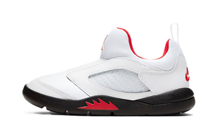 Jordan Jordan 5 Retro Little Flex White Black University Red PS