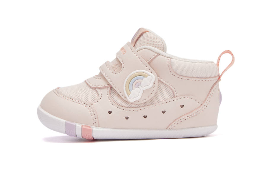 DAVE&BELLA Abrasion Resistant Slip Resistant Anti Kick Abrasion Resistant Slip Resistant Anti Kick Toddler Shoes Pink